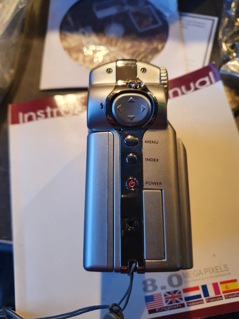 Zgan kleine digitale complete video/ camcorder delvoy dv 8.0 million....