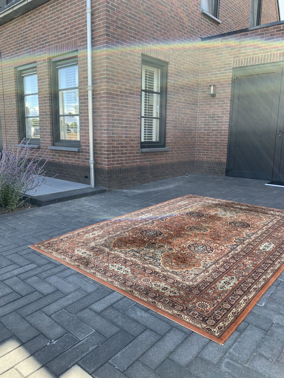 🍂Mooi Sfeervol Vintage Vloerkleed in Warme Herfstkleuren🍂