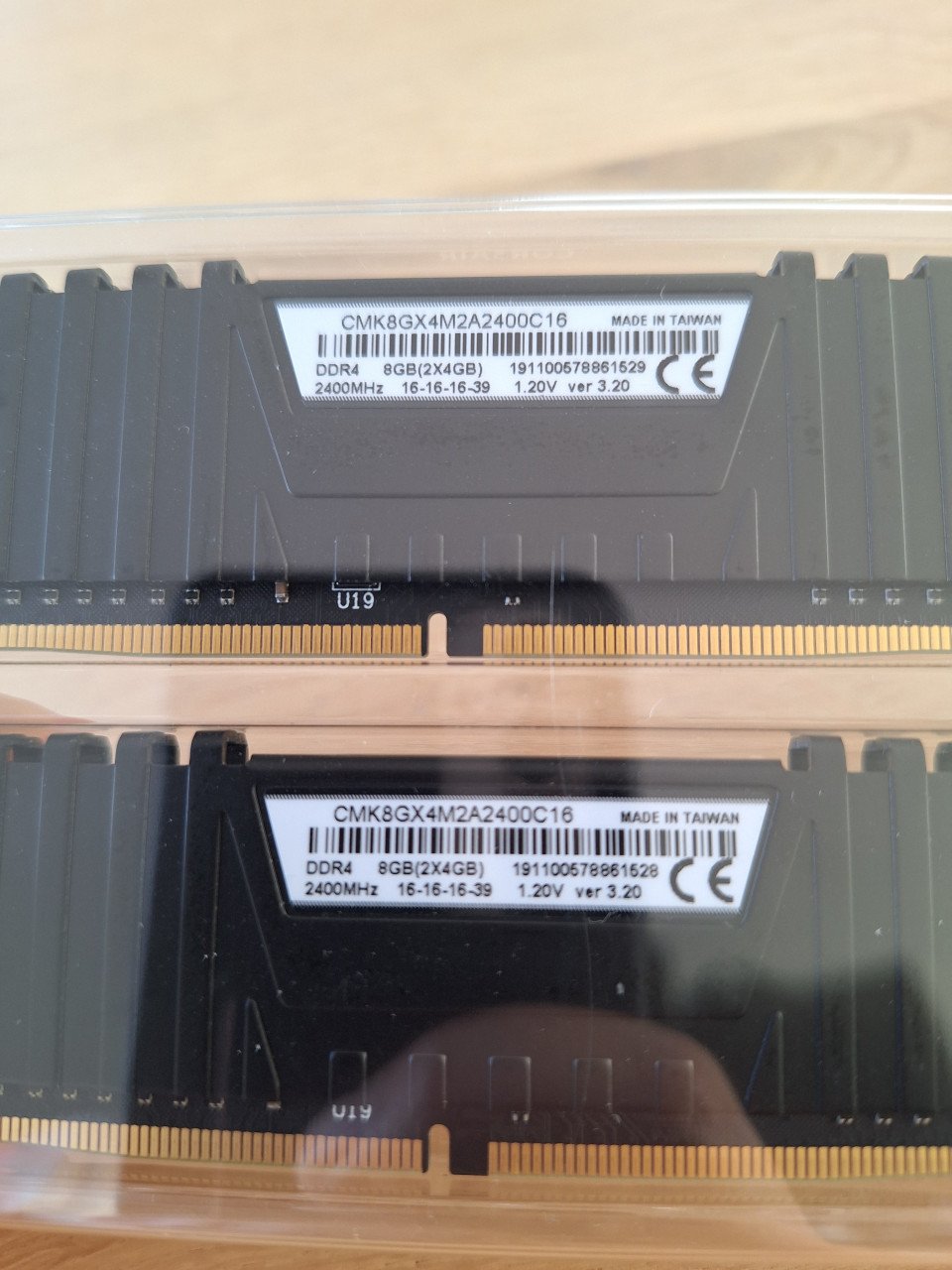 RAM geheugen 2x4GB - Corsair Vengeance LPX