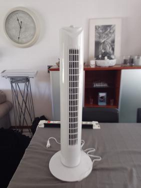 Torenventilator wit- zo goed als nieuw