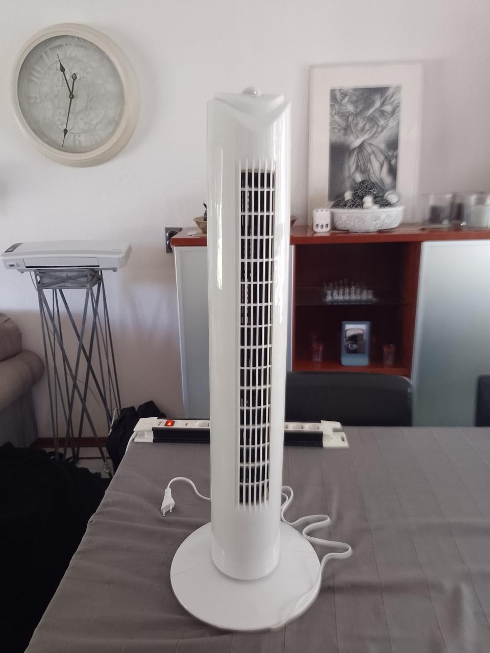 Torenventilator wit- zo goed als nieuw