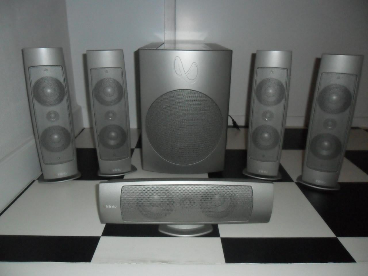 INFINITY 5.1 DOLBY SURROUND SET