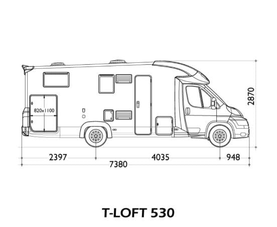 Te Koop: half-integraal camper zo goed als nieuw!