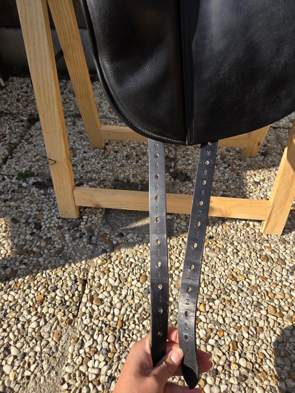 Harry Dabs zadel classic XF 17,5 inch