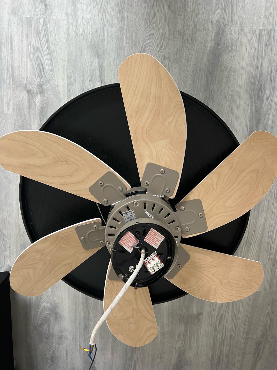 Plafondventilator Bestron – met verlichting – zomer/winterstand