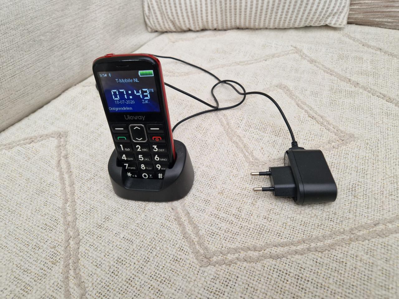 Nieuwe senioren telefoon Uleway 4g