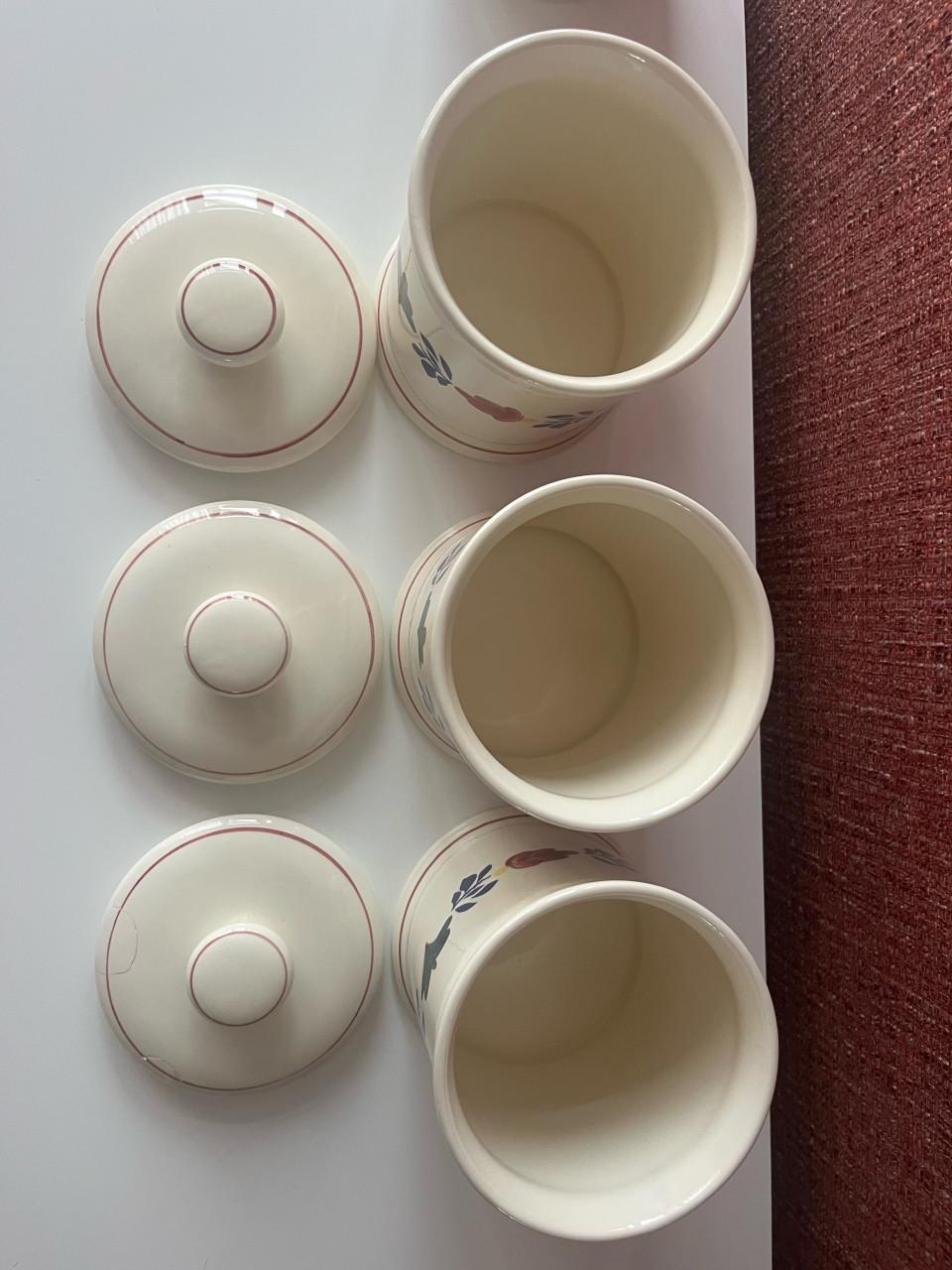 Boerenbont voorraadpotten