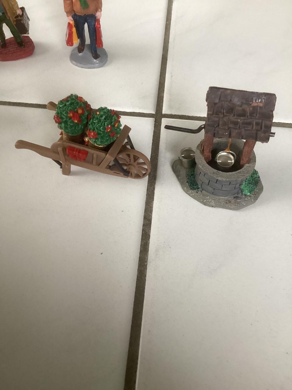 Lemax figuren voor een kerstdorp