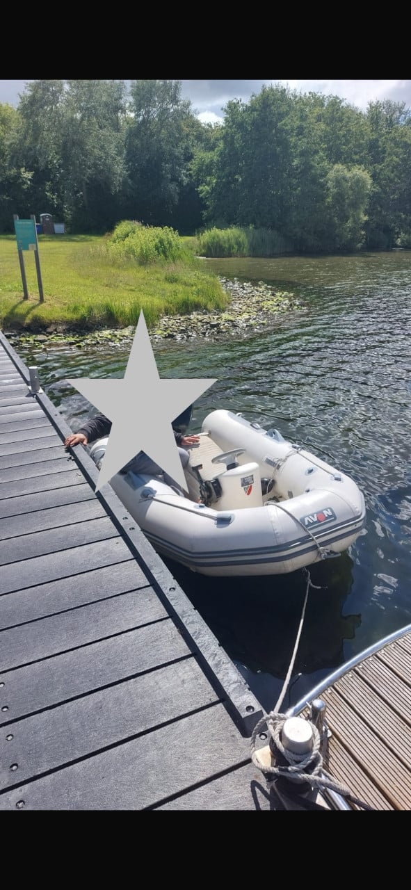 Leuke rubberboot te ruil