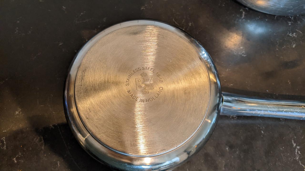 Complete pannenset, onverwoestbaar RVS