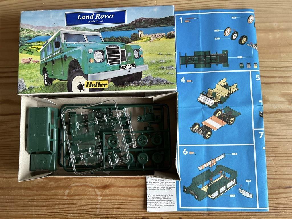 Land Rover. model.