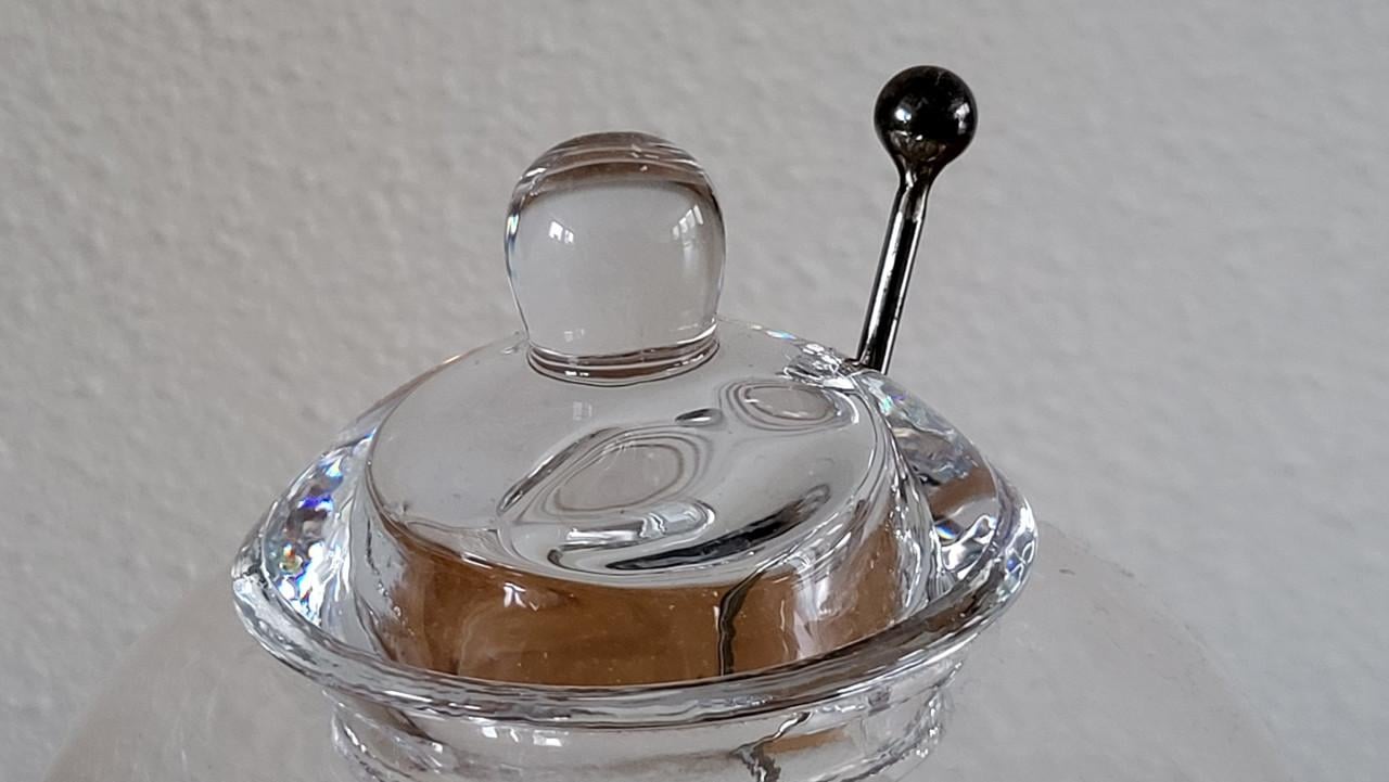 Riviera Maison glazen pot voor olijven 'Olives'