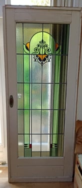 Glas in lood deuren en suite