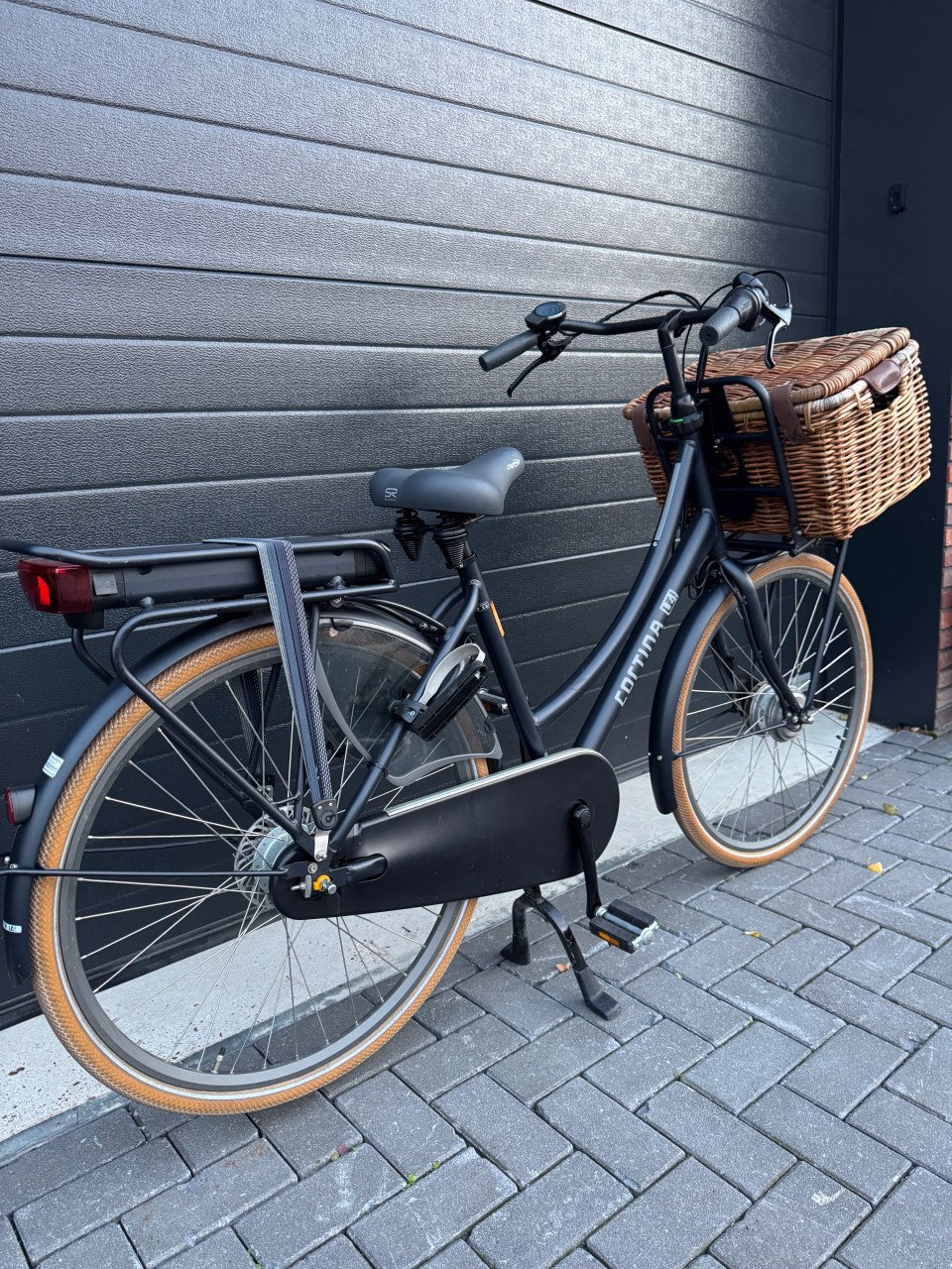 Prachtige Cortina E-U4 Transportfiets – 400W accu – 1800 km