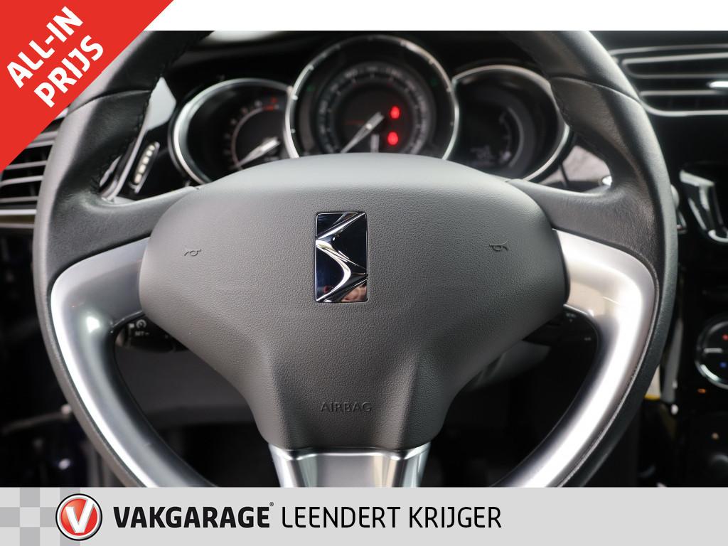 Citroen DS3 1.6 so chic|rijklaarprijs|12 maanden bovag garantie