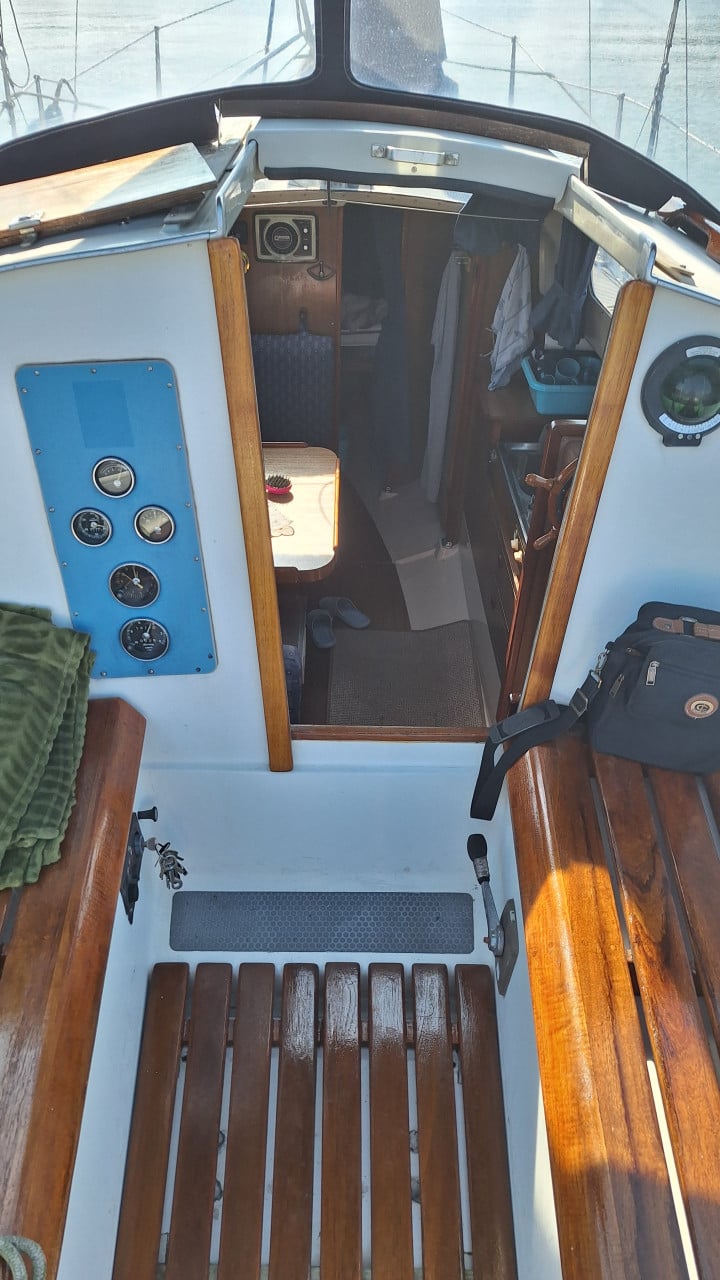 Zeilboot dheler optima 28 voet