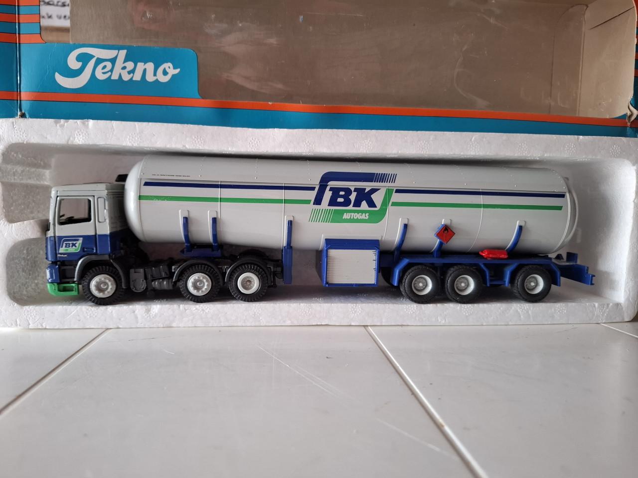 Miniatuur gastankauto