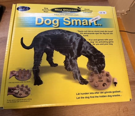 Voerpuzzel  voor de hond