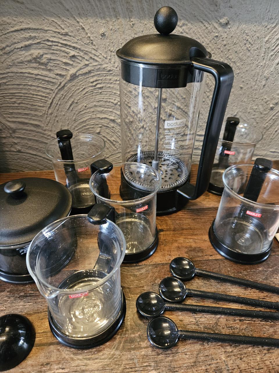 Nieuwe Bodum Brazil French Press Koffiezetapparaat Set - 12 Delig