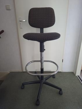 Hoge werkstoel Bureaustoel