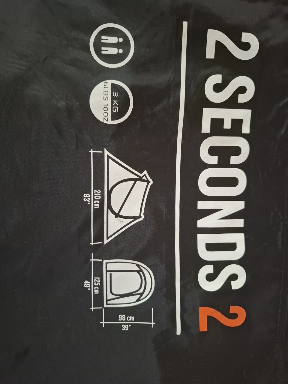 Quechua 2 persoons pop up tent