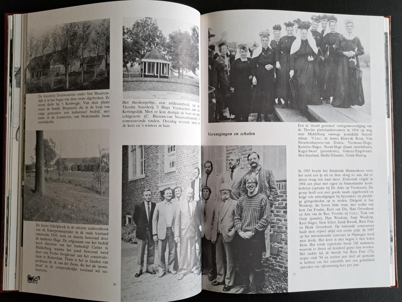 HET EILAND THOLEN van 1900 tot nu deel 2 - MA Geuze - 1995