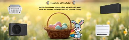 Heel de week leuke paasaanbiedingen met LG alsavo daikin warmtepomp  airco