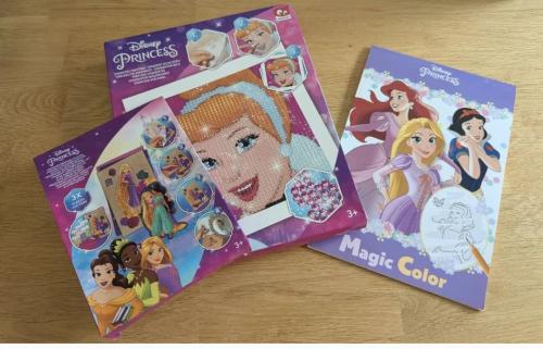 Diamond Painting stickers en kleuren van Disney Princess