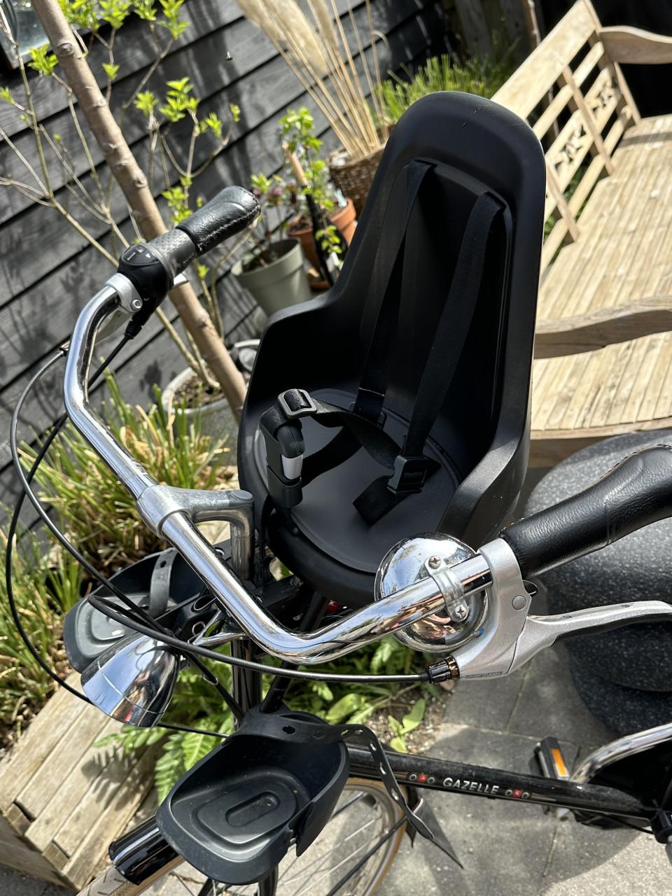 Zalig het voorjaar in! Fietsstoeltje Bobike