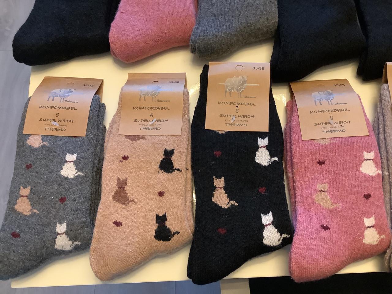 Partij heerlijk warme wollen sokken. (Partij 34)