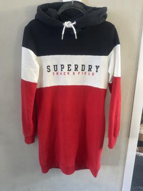 Super dry capuchon jurk maat 40