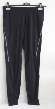 Zwart sport broek maat l