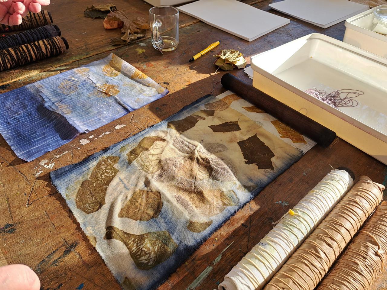 Workshop Ecoprinten in Zeeland