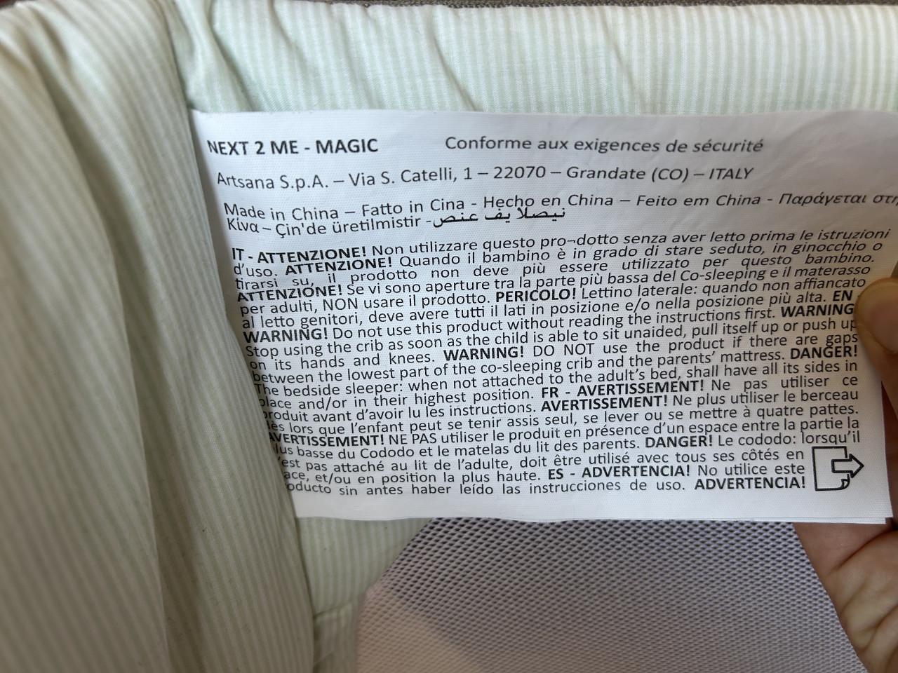 Chicco Next2Me Magic Co-sleeper taupe