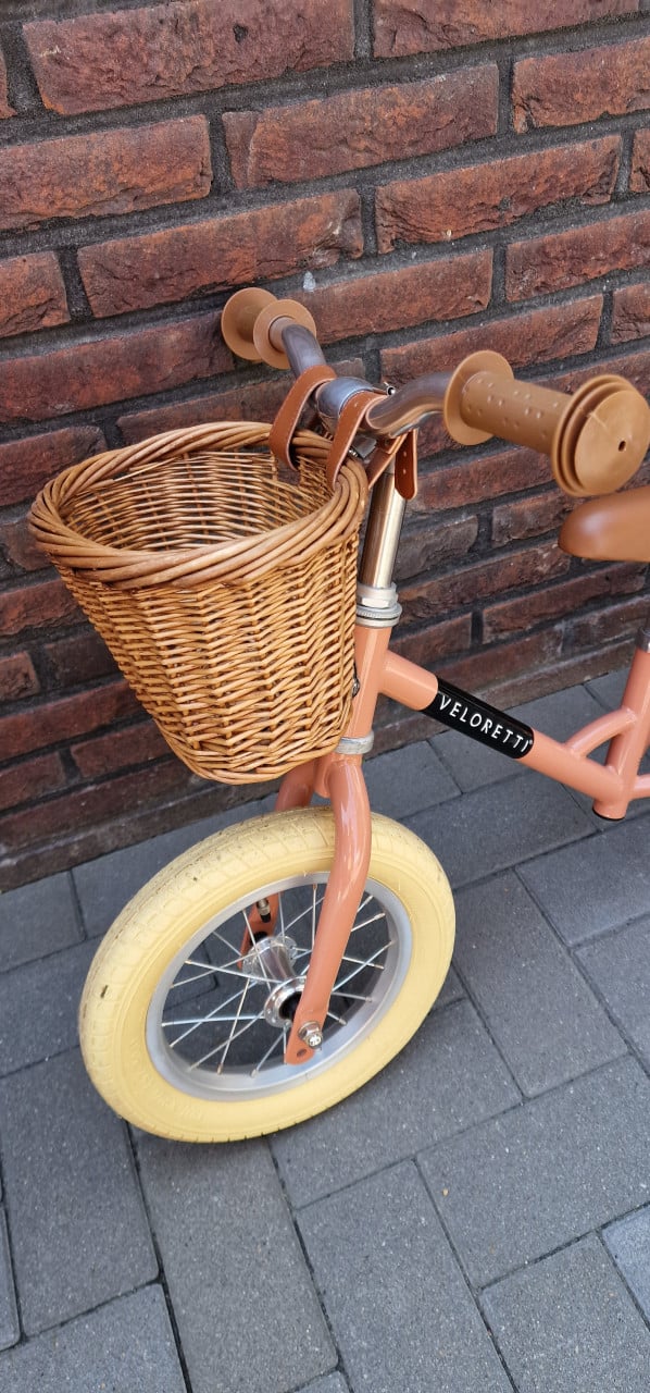 Veloretti loopfiets zalmroze