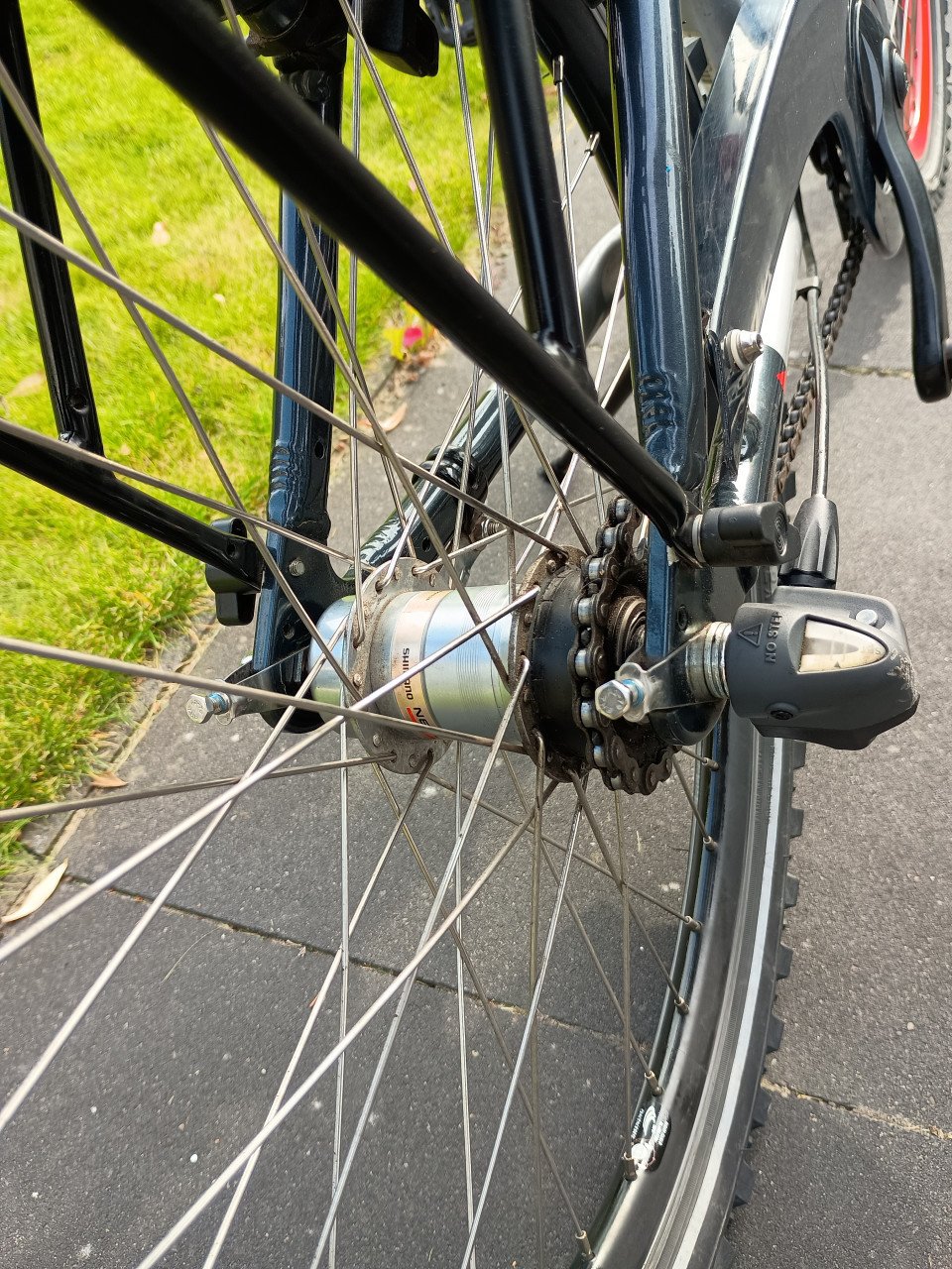 Jongensfiets 22 inch Loekie Snake