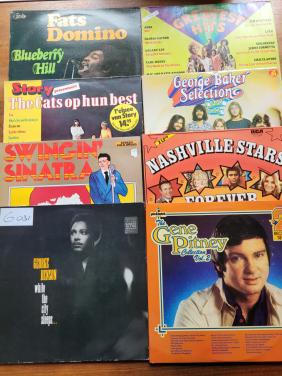20 retro LP's