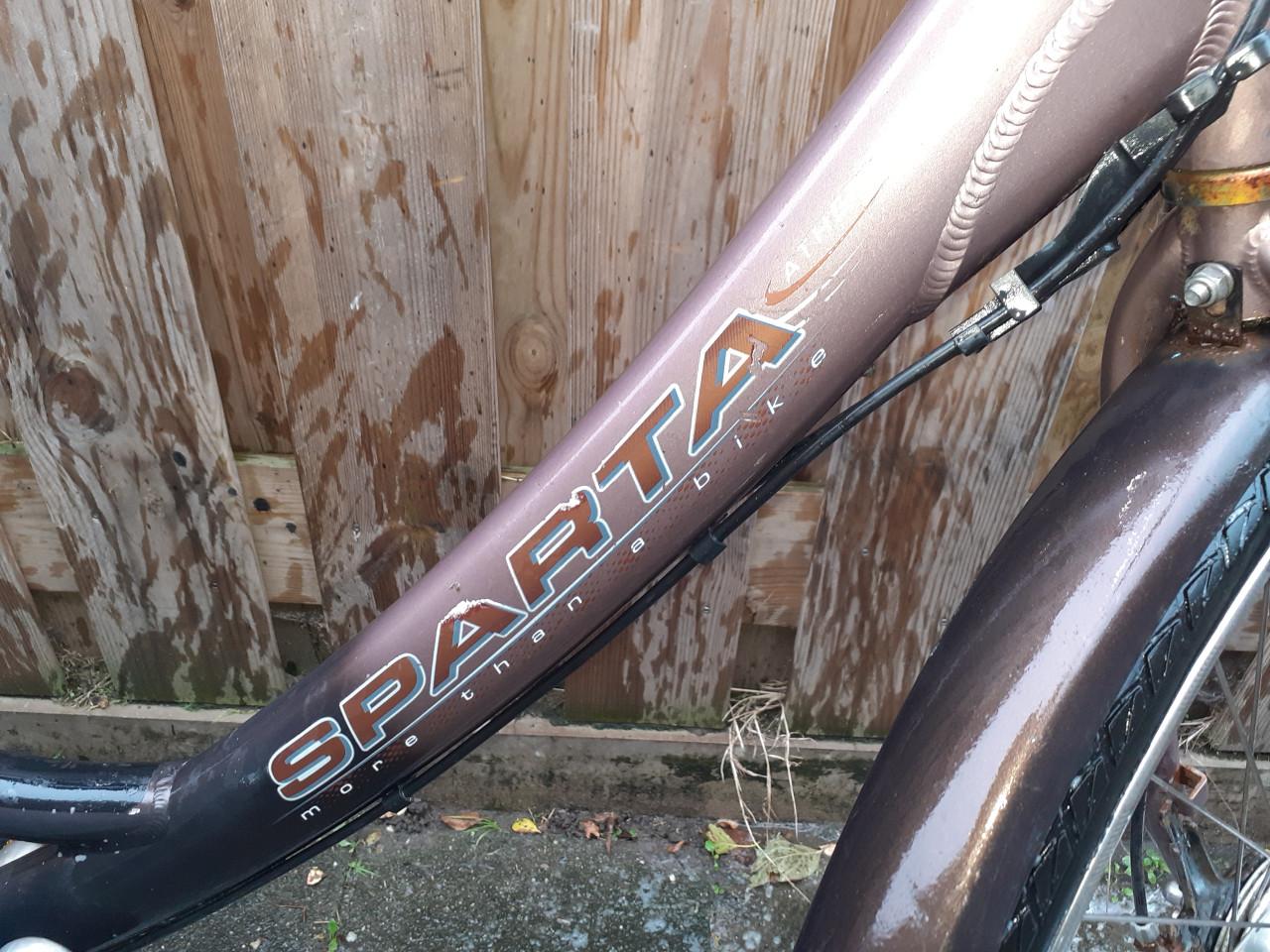 Dames Sportfiets TREK wit 21-versnelling & GAZELLE & SPARTA