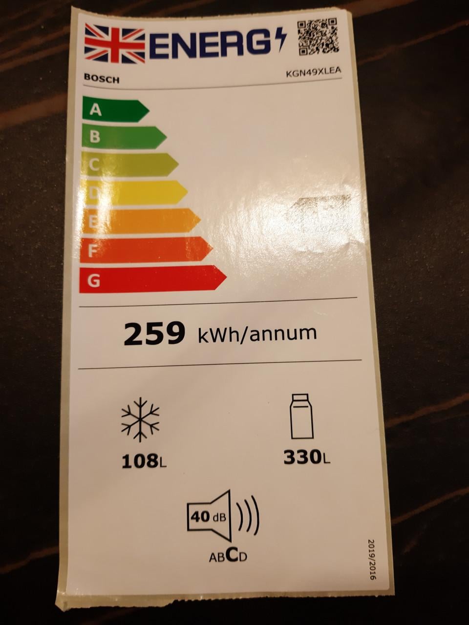 Bosch koel-vries combinatie