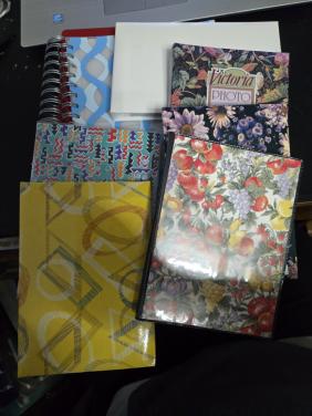 Set van 8 fotoalbums voor foto's 10x15cm
