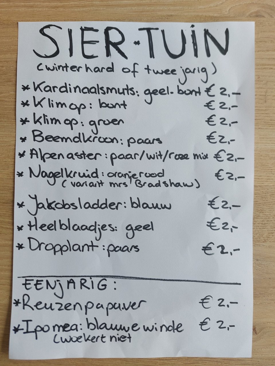 TOMATEN PLANTEN EN SIERTUIN PLANTEN BIJ DE VOORDEUR + bomen VEEL NIEUWE