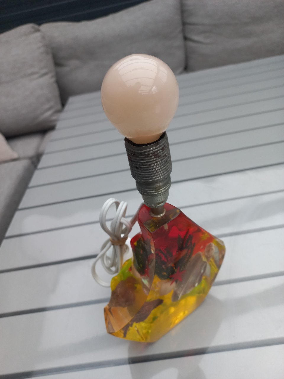 Vintage lampvoet.