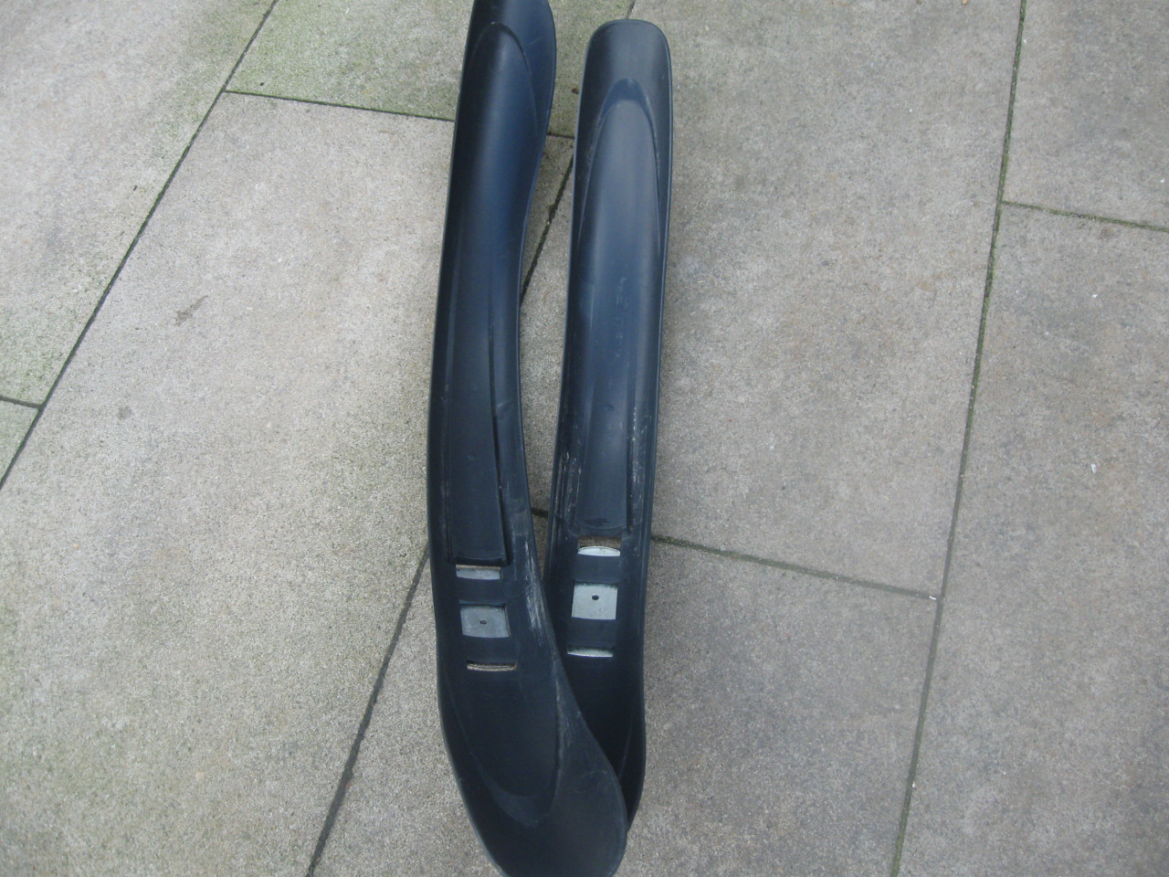 Aluminium bagage fietsendrager+ 2 Spatborden