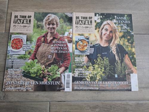 2x De tuin op tafel