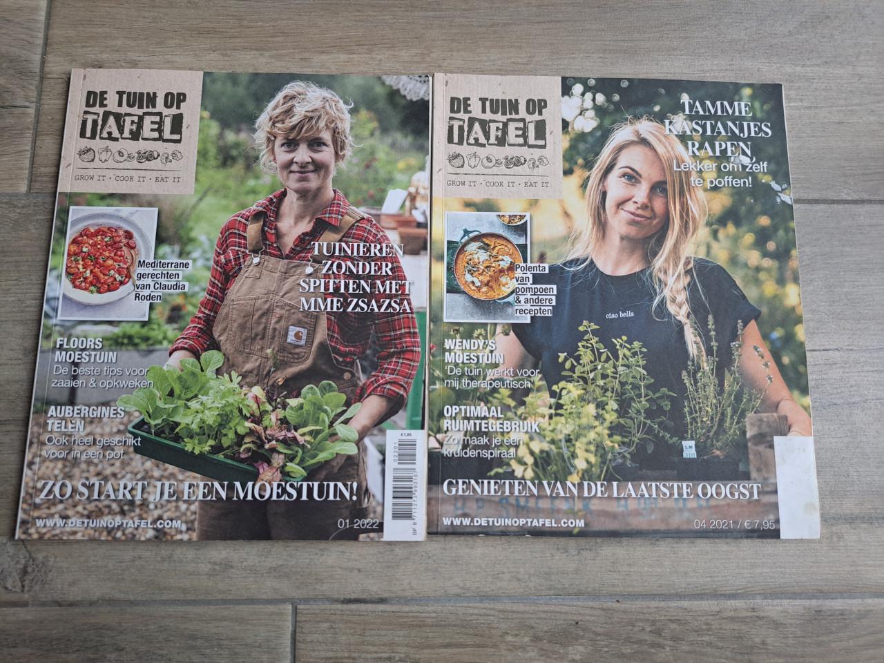 2x De tuin op tafel