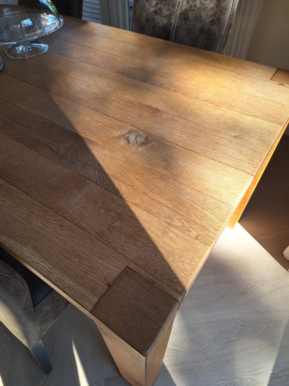 Eetkamertafel,  240*90, stoelen optioneel