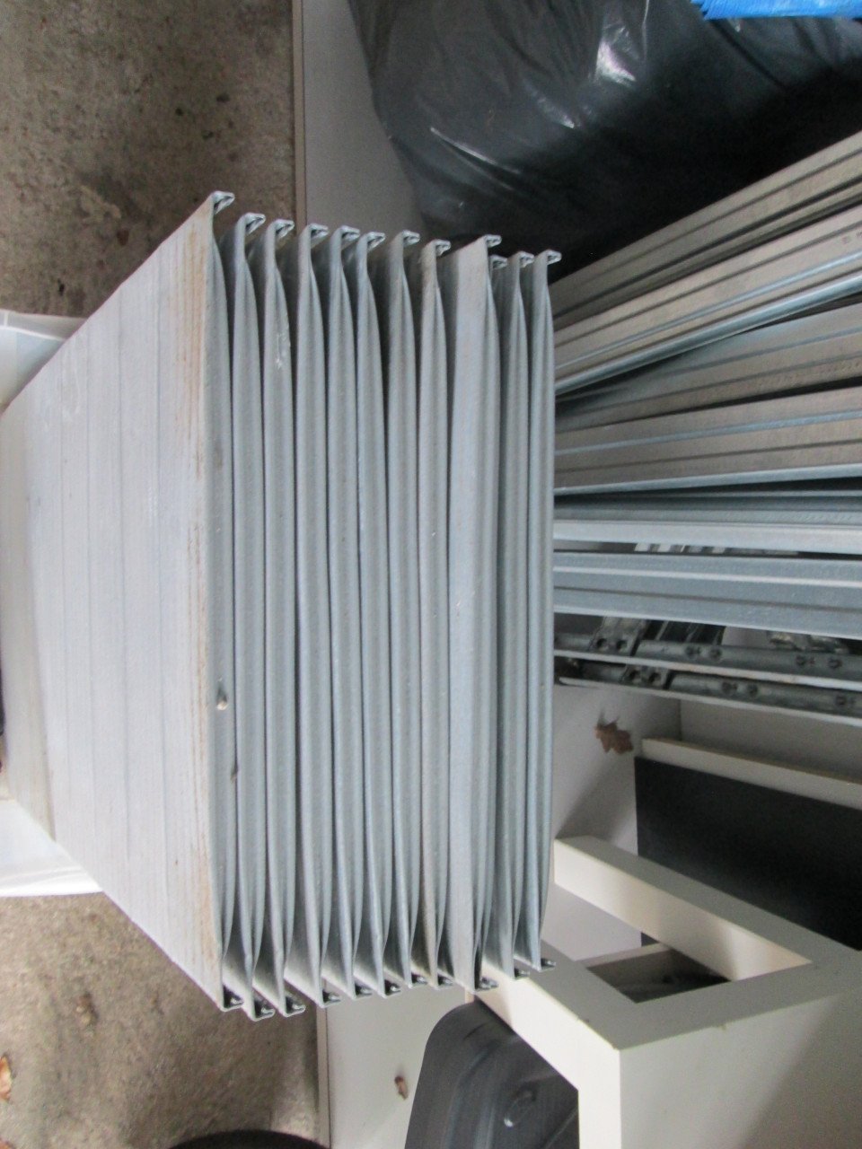Wandstelling Aluminium