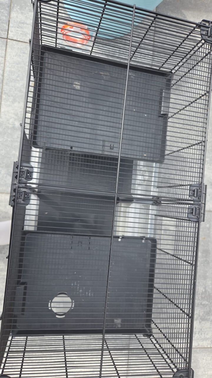 Hamsterkooi + accesoires , huisjes etc.