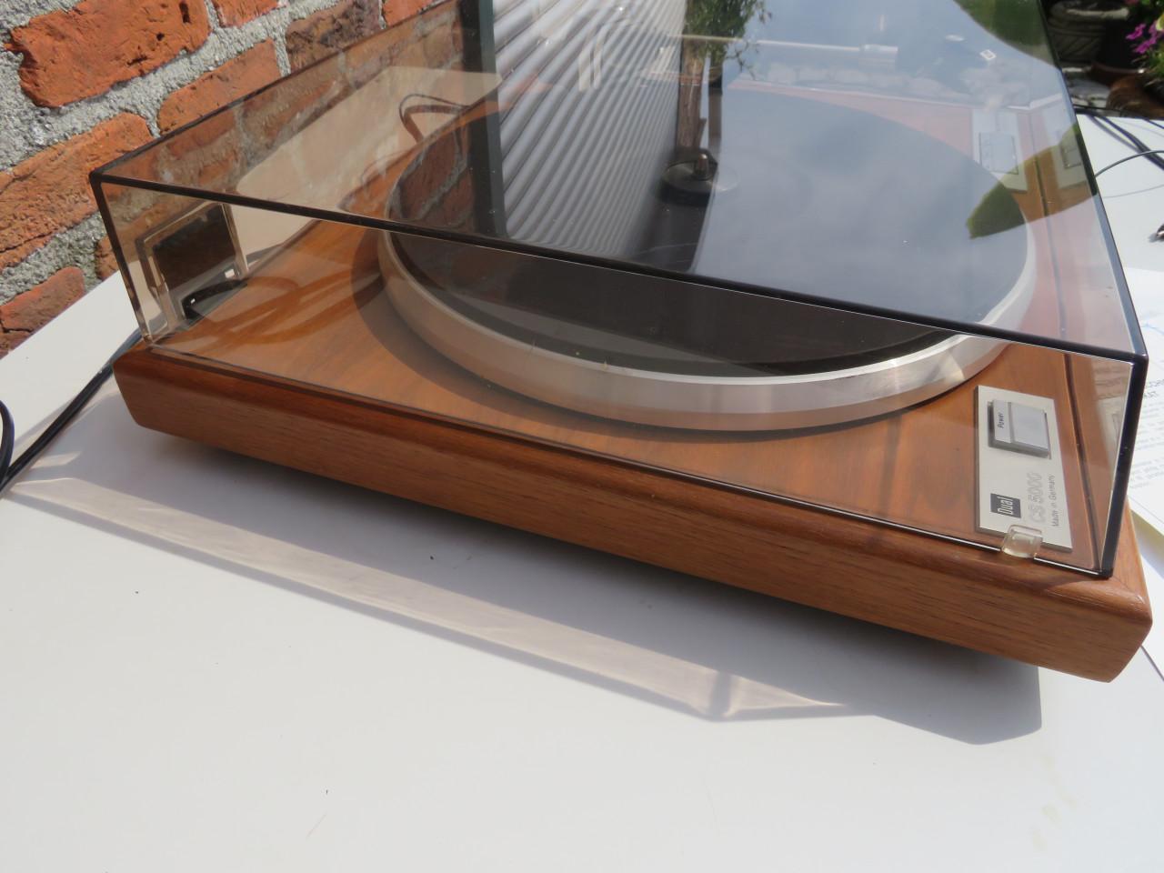 Zeer mooie Dual CS 5000 platenspeler