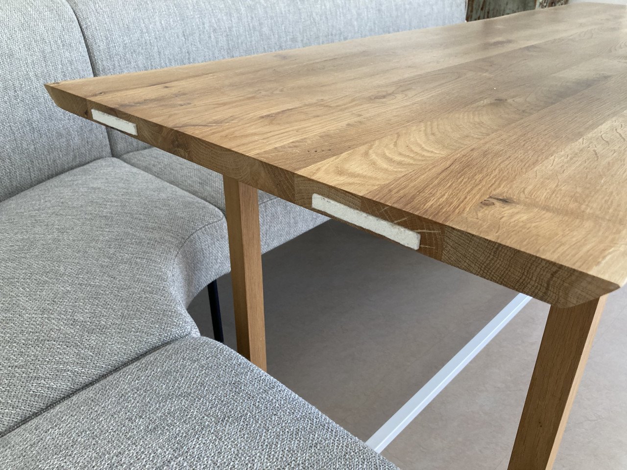 Eettafel licht eiken